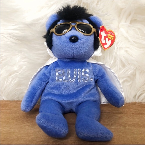 elvis presley beanie baby